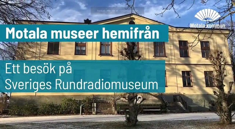 Del 5. Besök på Sveriges rundradiomuseum