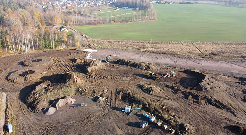 Tuddarp - sluttäckning av gamla deponin